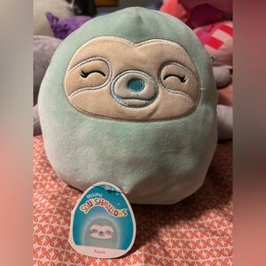 Squishmallows Aqua Sloth Plush